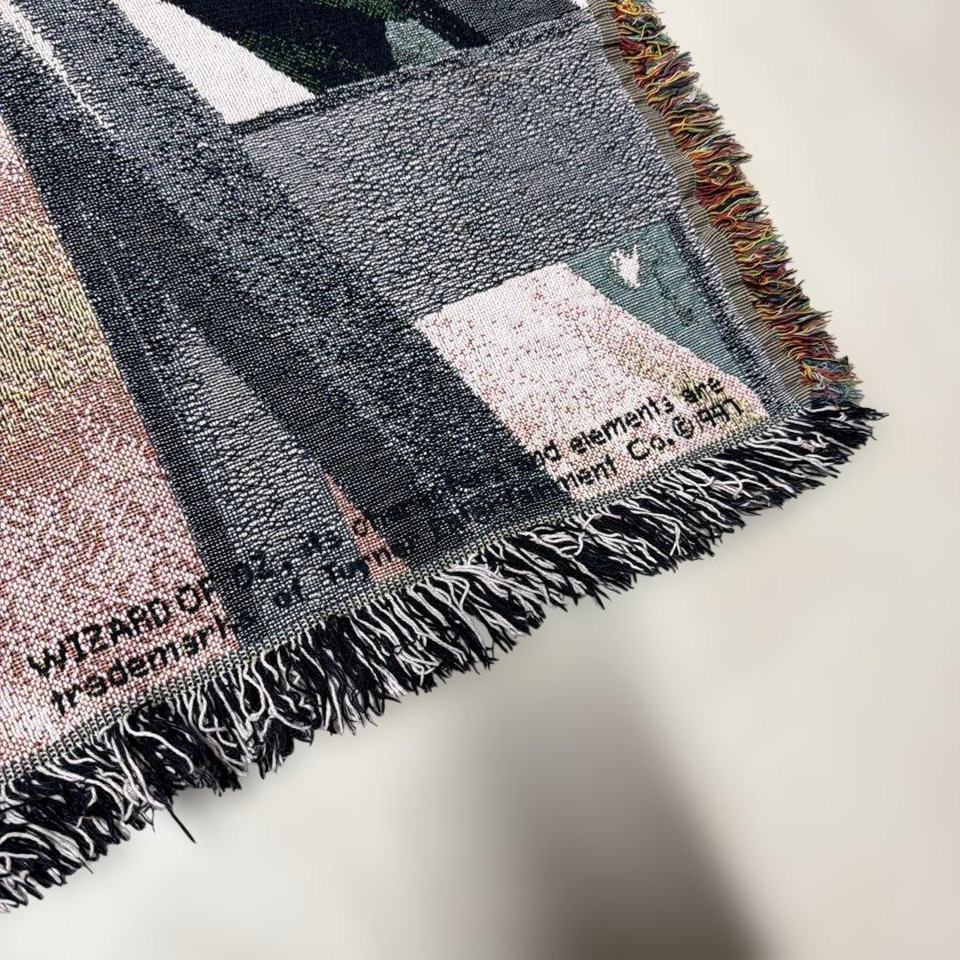 オズの魔法使い　マルチカバー　ソファカバー　ヴィンテージラグ　126x167