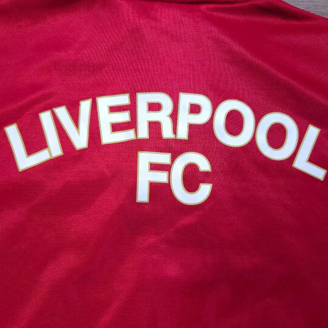 00s adidas Liverpoolビッグロゴ トラックジャケット