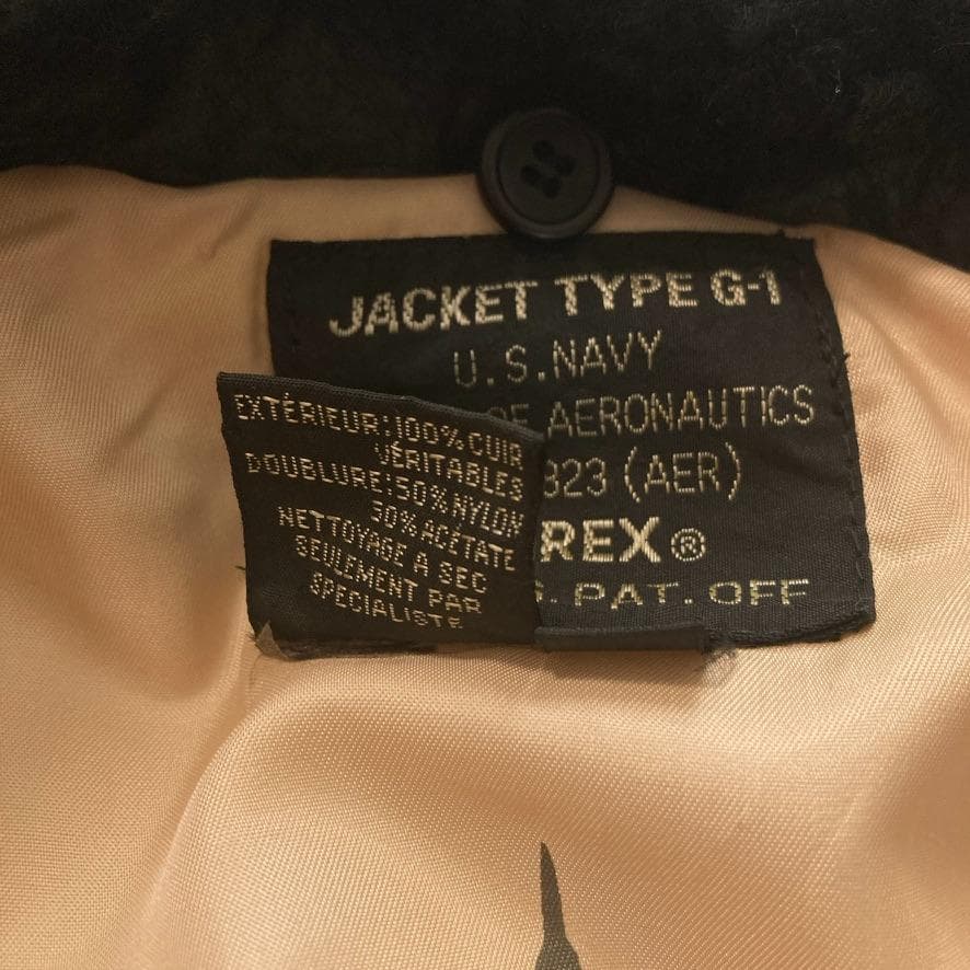 【超希少】AVIREX G-1 フライトジャケット トップガン M ワッペン
