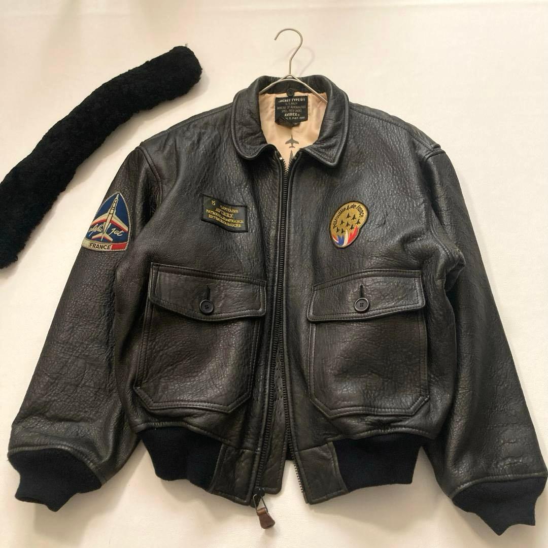 【超希少】AVIREX G-1 フライトジャケット トップガン M ワッペン