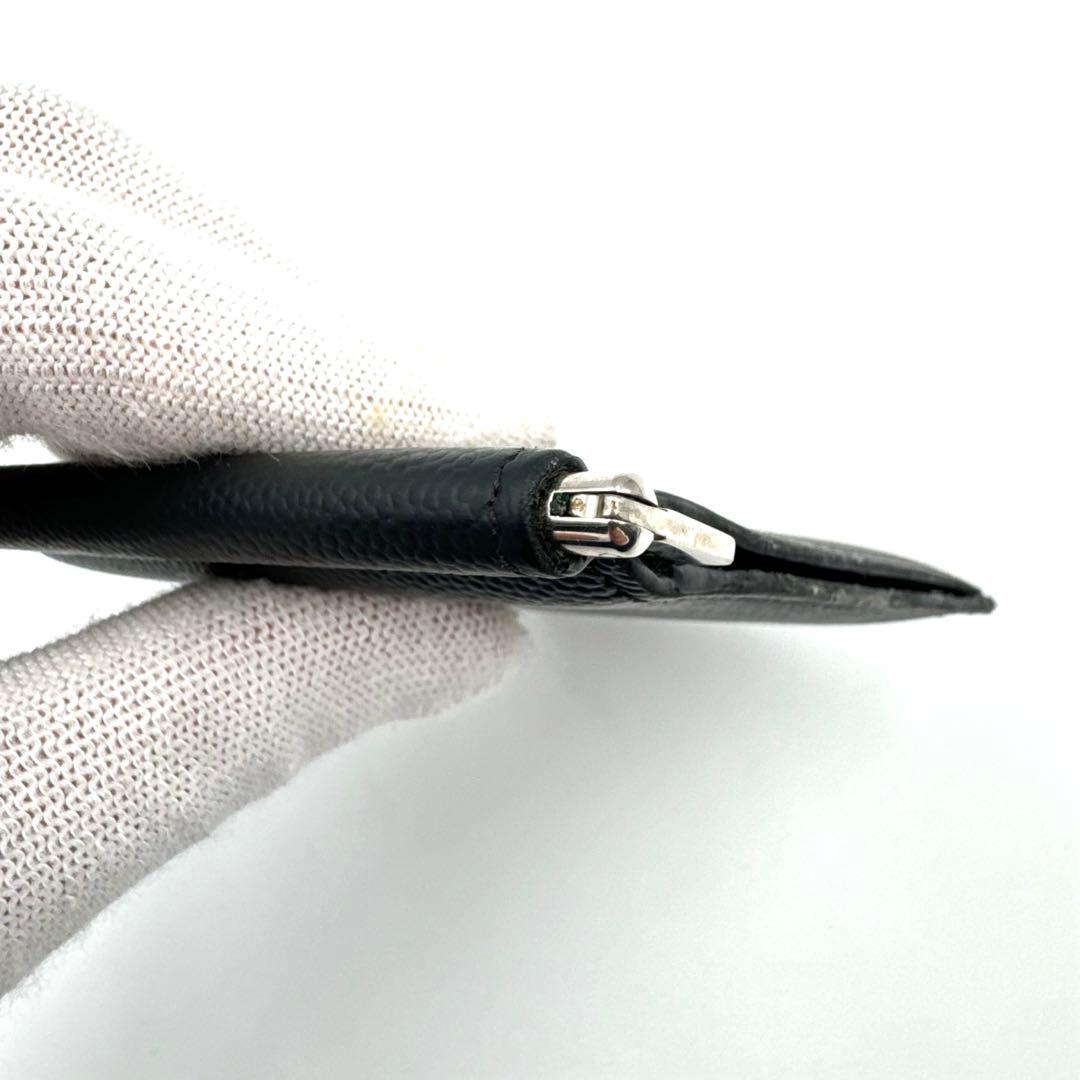 サンローラン　マネークリップ　ブラック　レザー