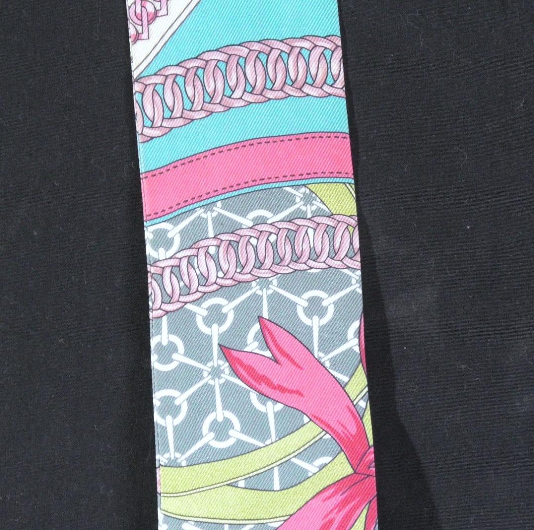 HERMES エルメス　スカーフ　ツイリー　D486