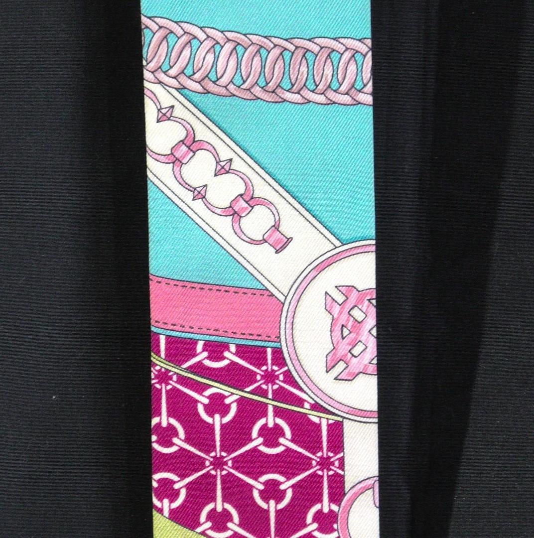 HERMES エルメス　スカーフ　ツイリー　D486