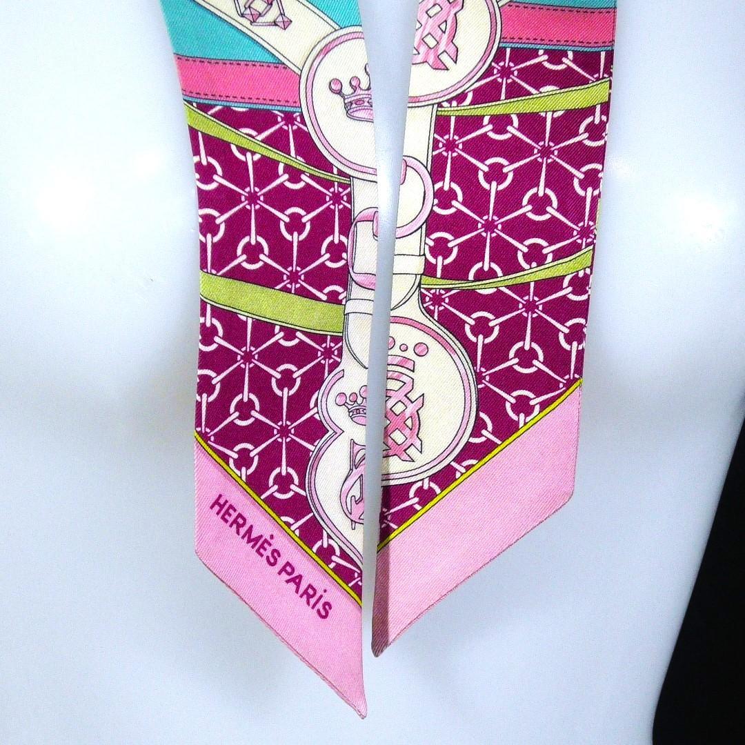 HERMES エルメス　スカーフ　ツイリー　D486