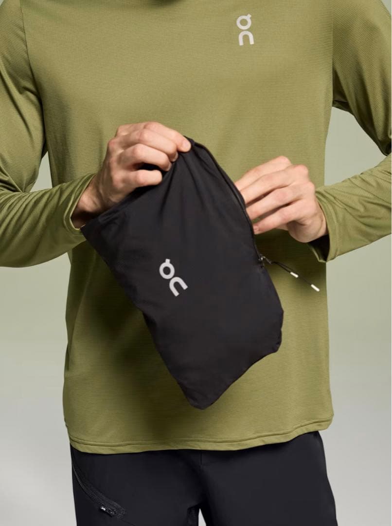 on Core Jacket ブラック ウィンドブレーカー