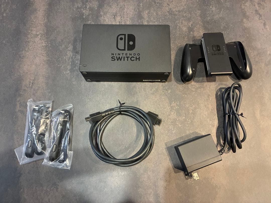 【ポンタ】 Nintendo Switch 本体 青/赤 バッテリー強化版