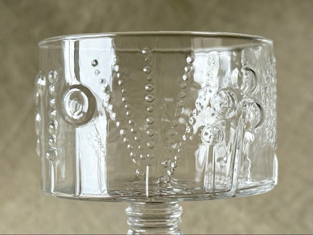 nuutajarvi ARABIA Flora(クリア)カクテルボウル