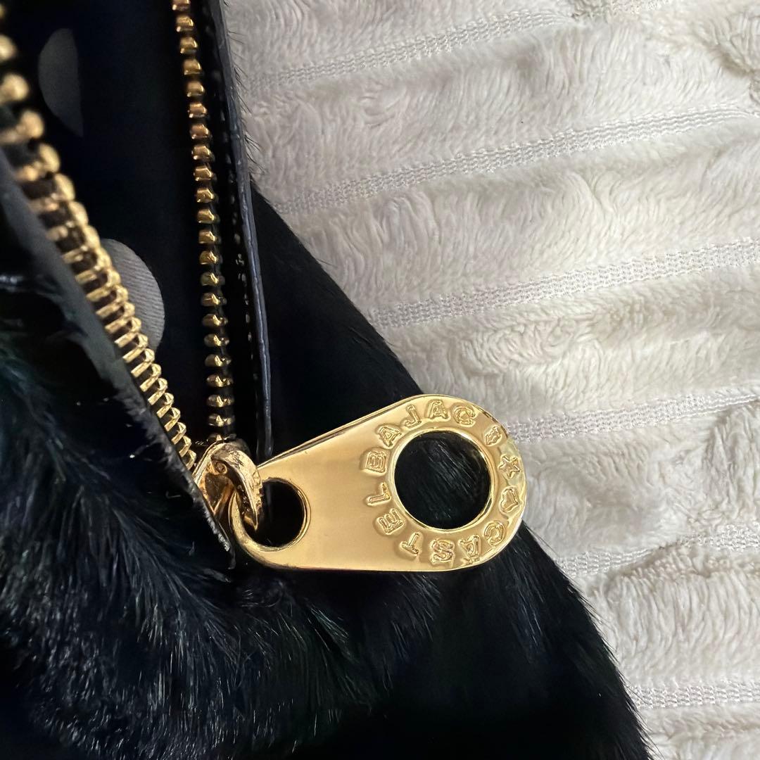 muta ムータ　No5 ハンドバッグ ゴルフバッグ ハラコ　クロコ 美品