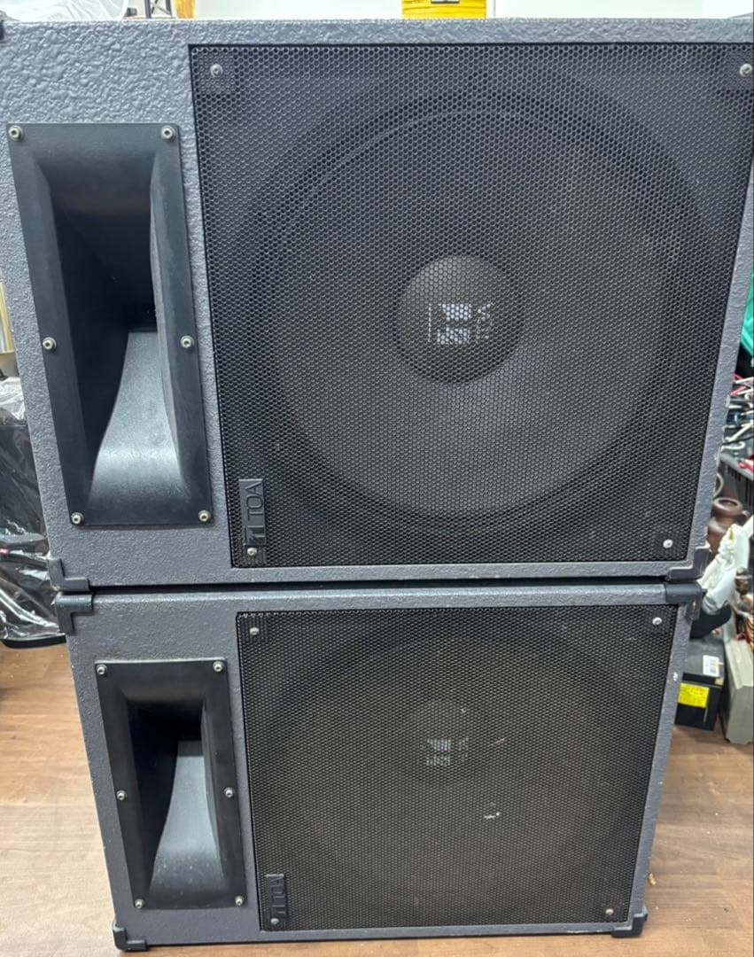 TOA 大型スピーカーシステム　SL-15 左右　たのメル便にて送料込み