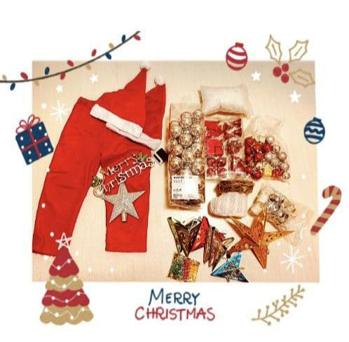 クリスマスツリー　オーナメント　ツリーにつけるワタなど多数　その他　　おまけも！