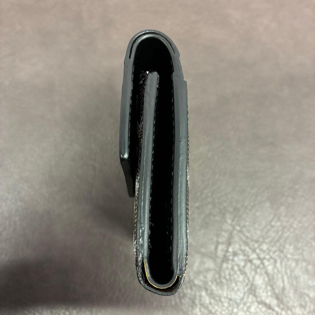 【極美品】ゴヤール サン・ガブリエル 三つ折り財布 ブラック