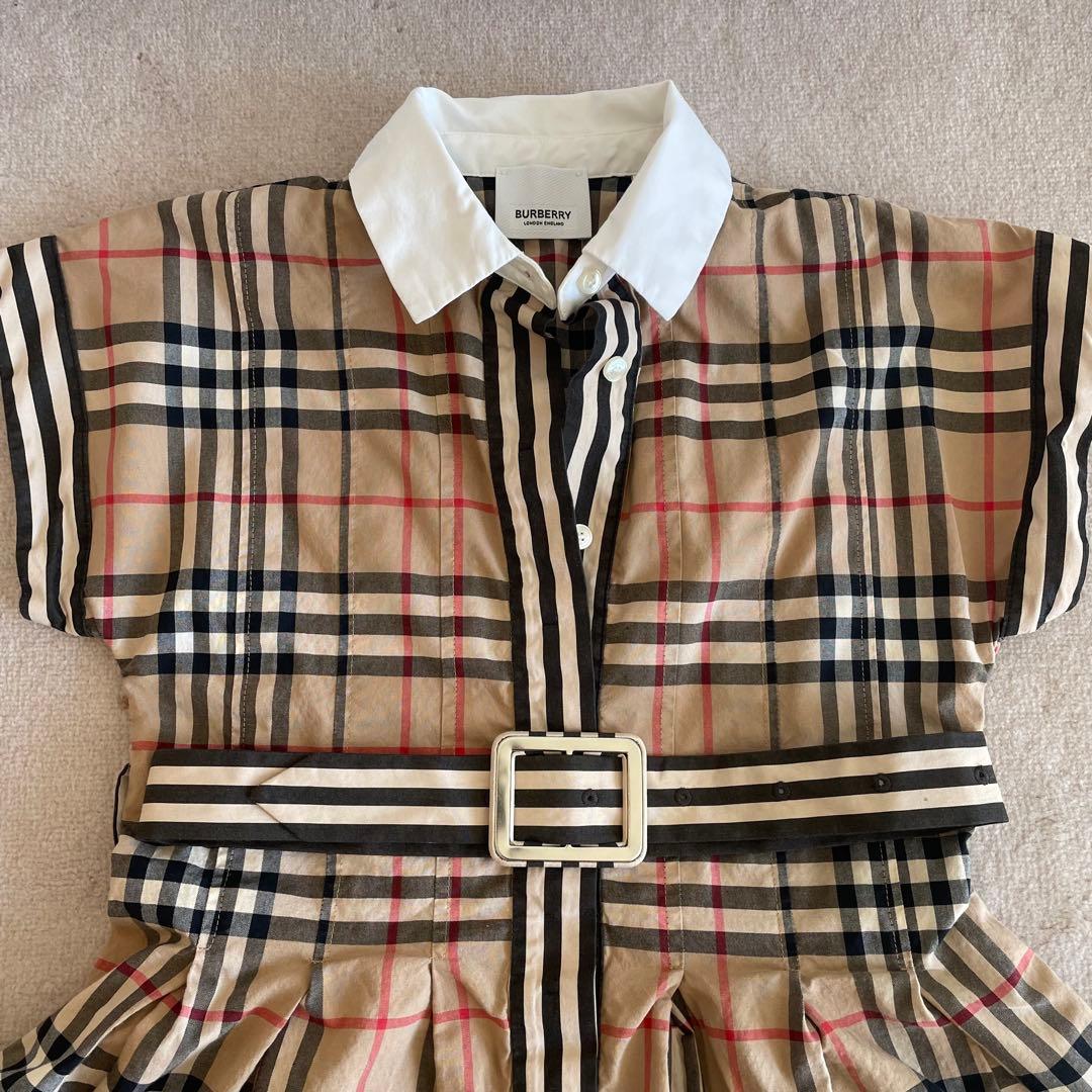 BURBERRY バーバリー柄ワンピース