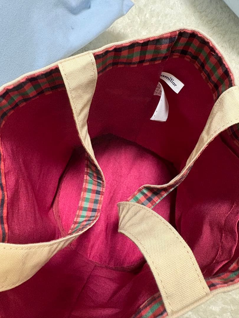 ファミリアVIP限定⭐️筒形バッグ