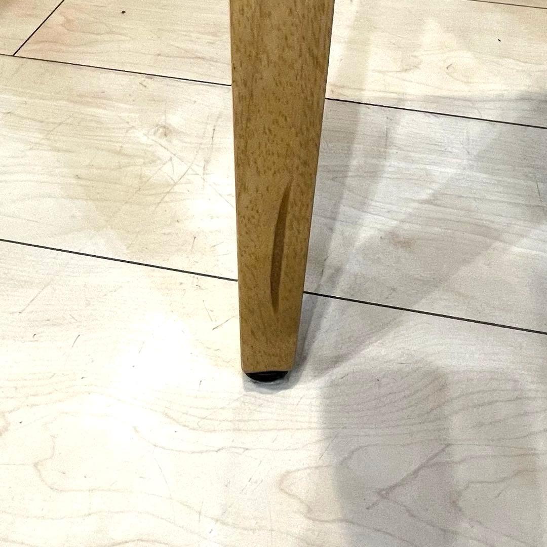 【美品】CRES クレス ダイニングチェア 2脚セット 木製 カフェ 店舗 赤