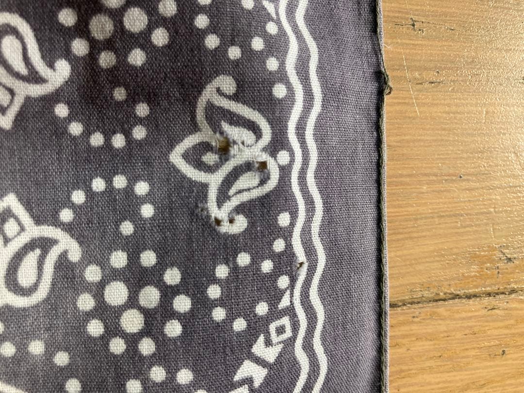 クッキー　バンダナ　フェード