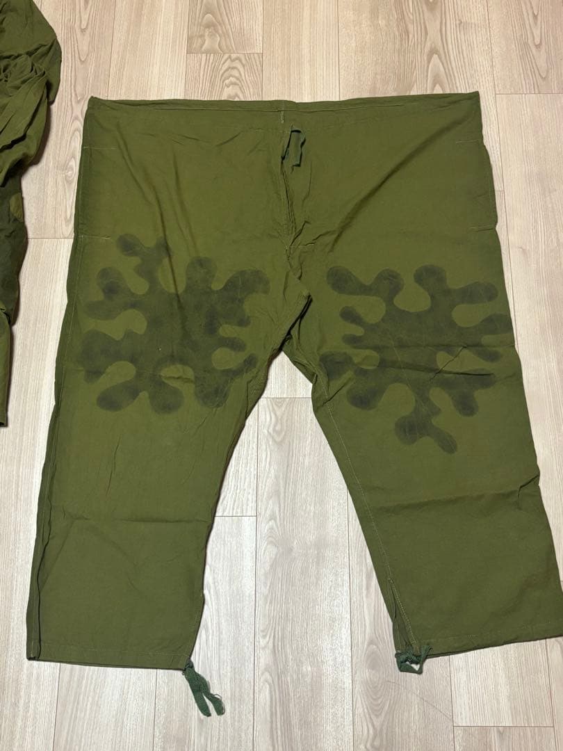 WW2 ロシア軍 ソ連軍 アメーバ迷彩 カモフラージュスーツ 偵察部隊