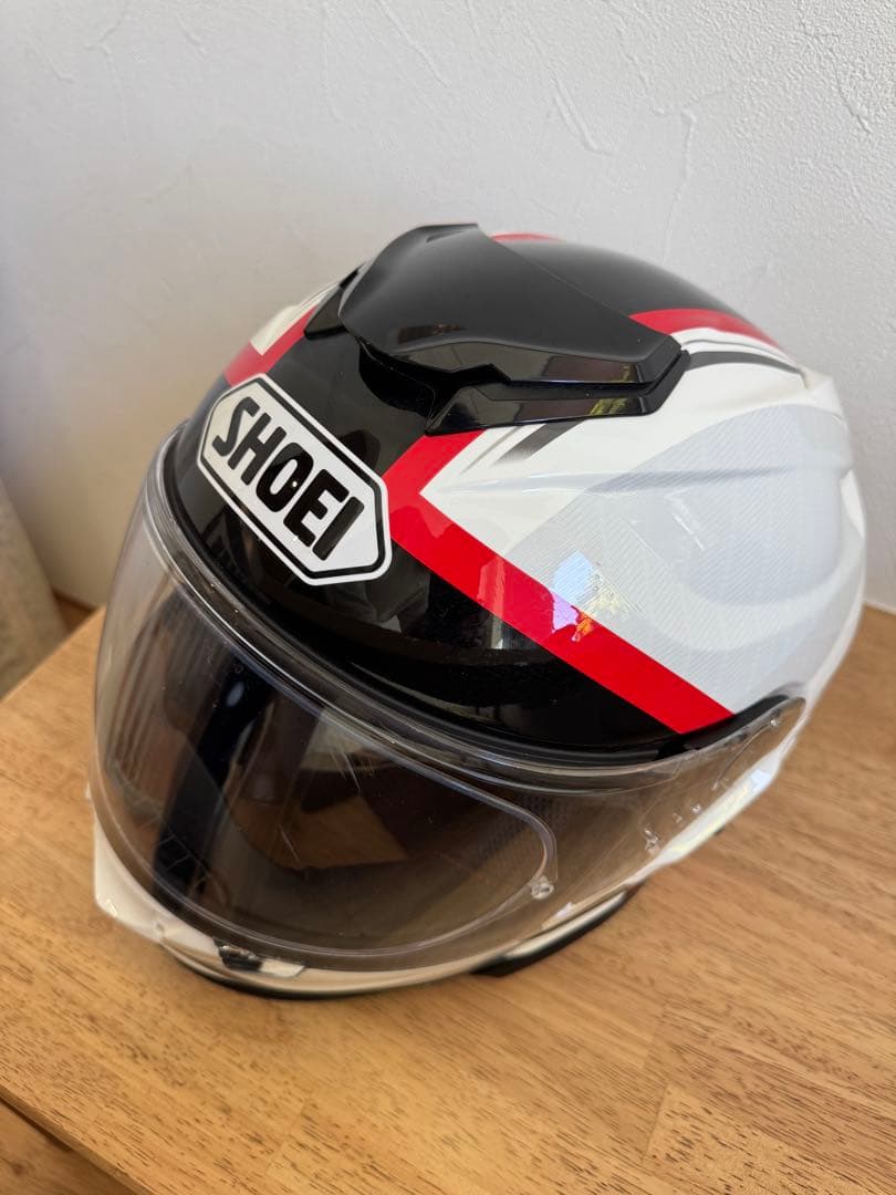 SHOEI フルフェイスヘルメット gt-air2黒/白/赤