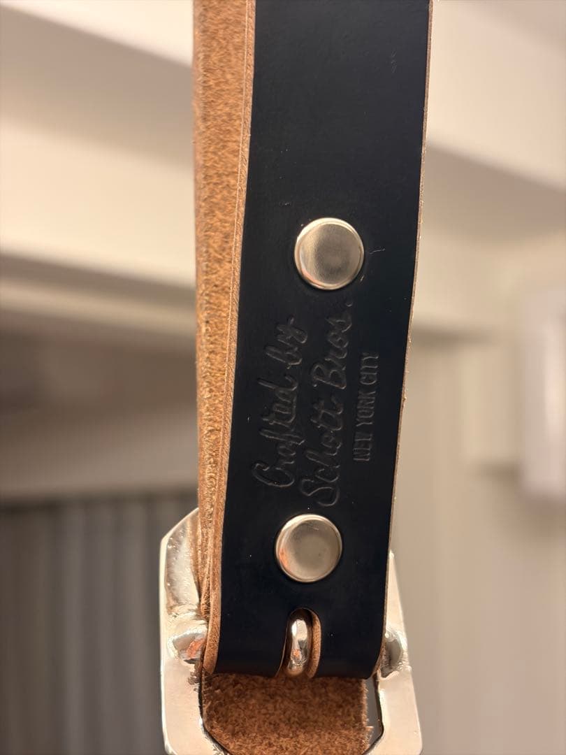 SCHOTT PERFECTO BELT NARROW パーフェクトナローベルト