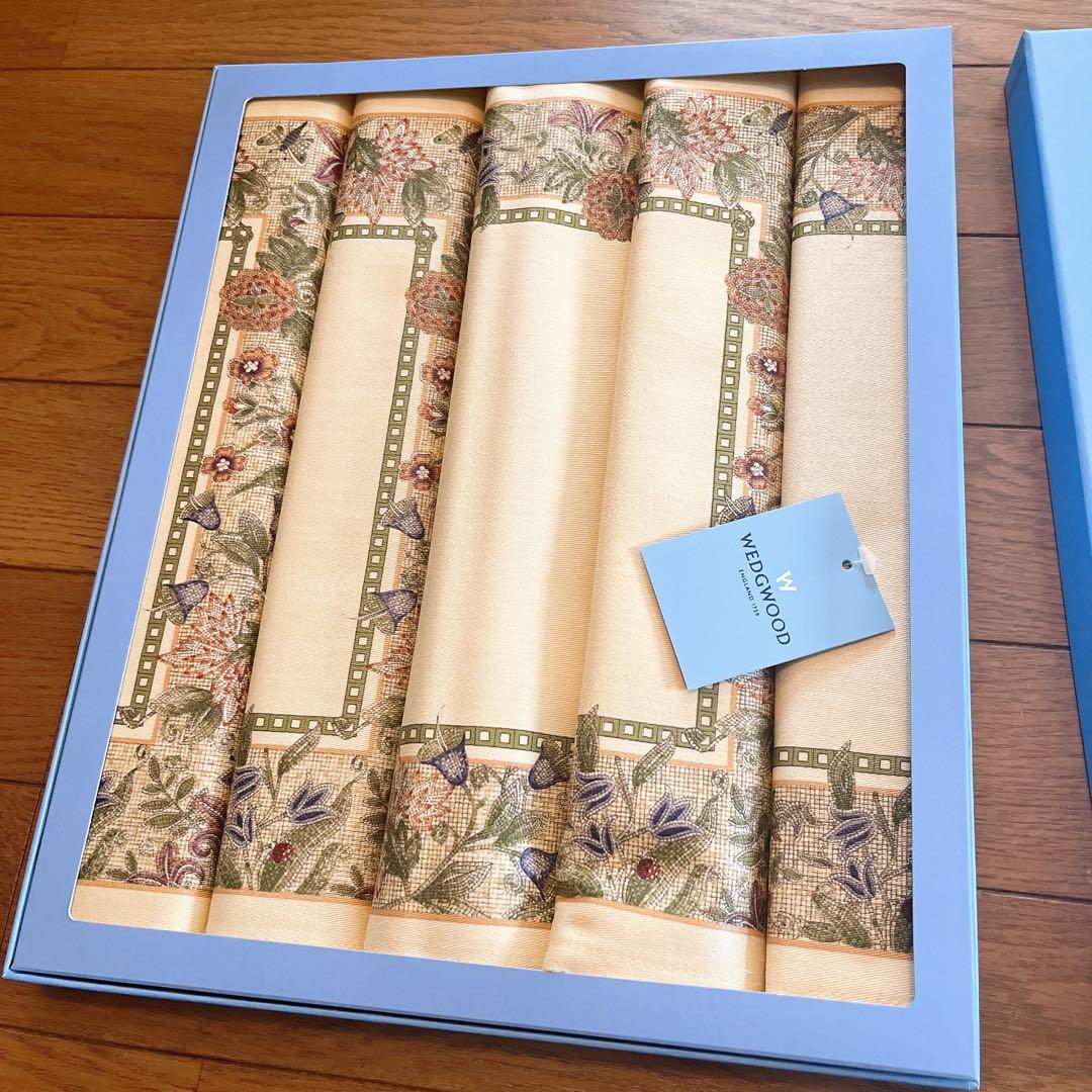 ウェッジウッド　ランチョンマット　新品タグ付き　5枚セット