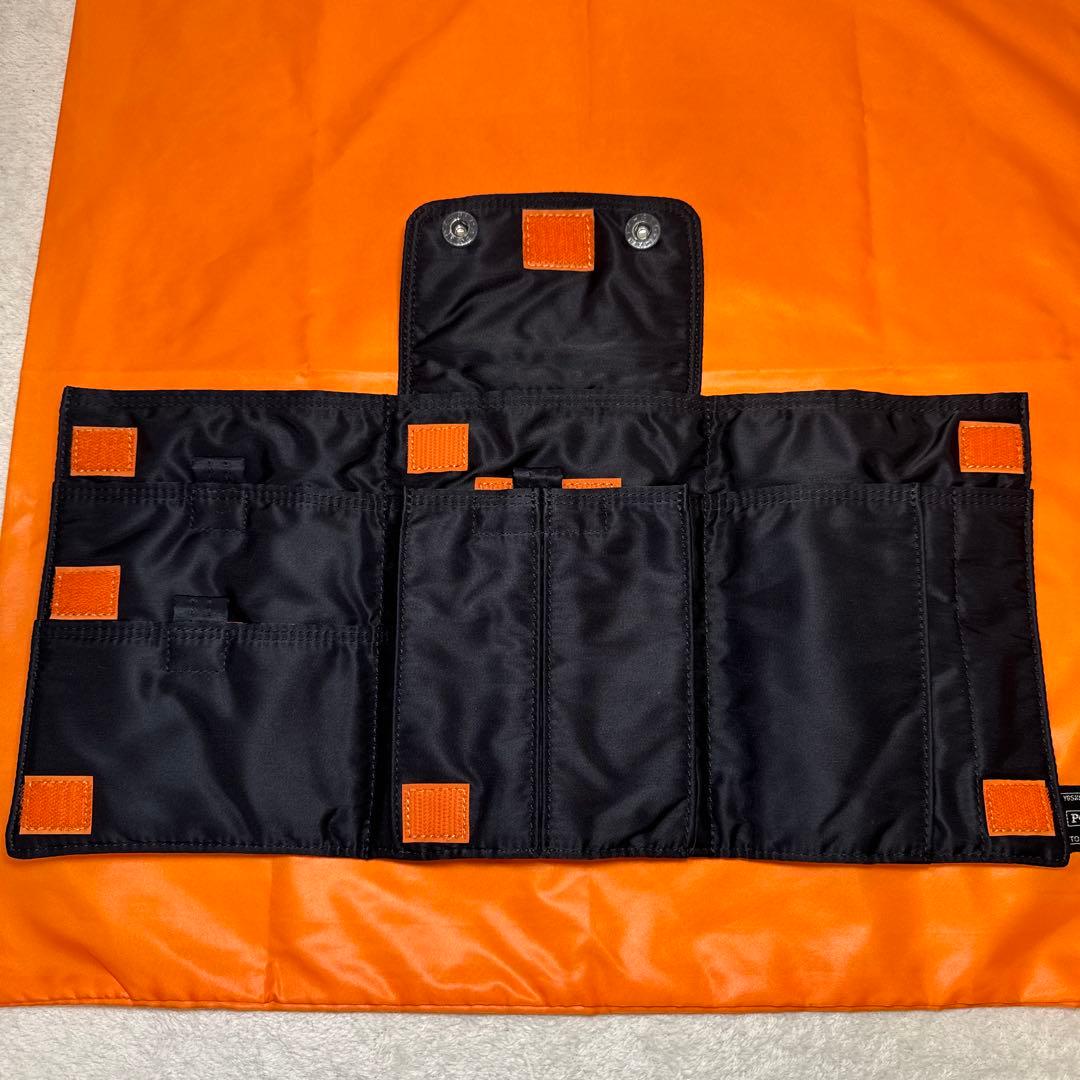 美品　ポーター　タンカー　パスポートケース　ショルダーバッグ　ブラック