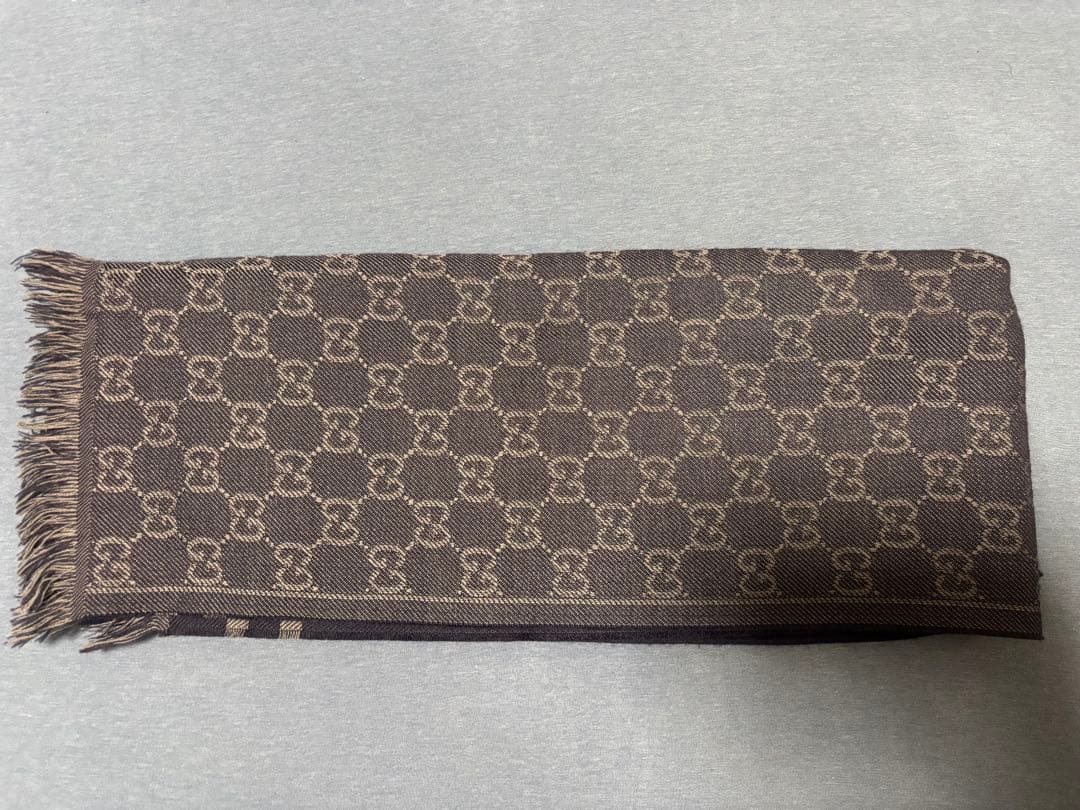GUCCI GGパターン マフラー 33 X 180 cm
