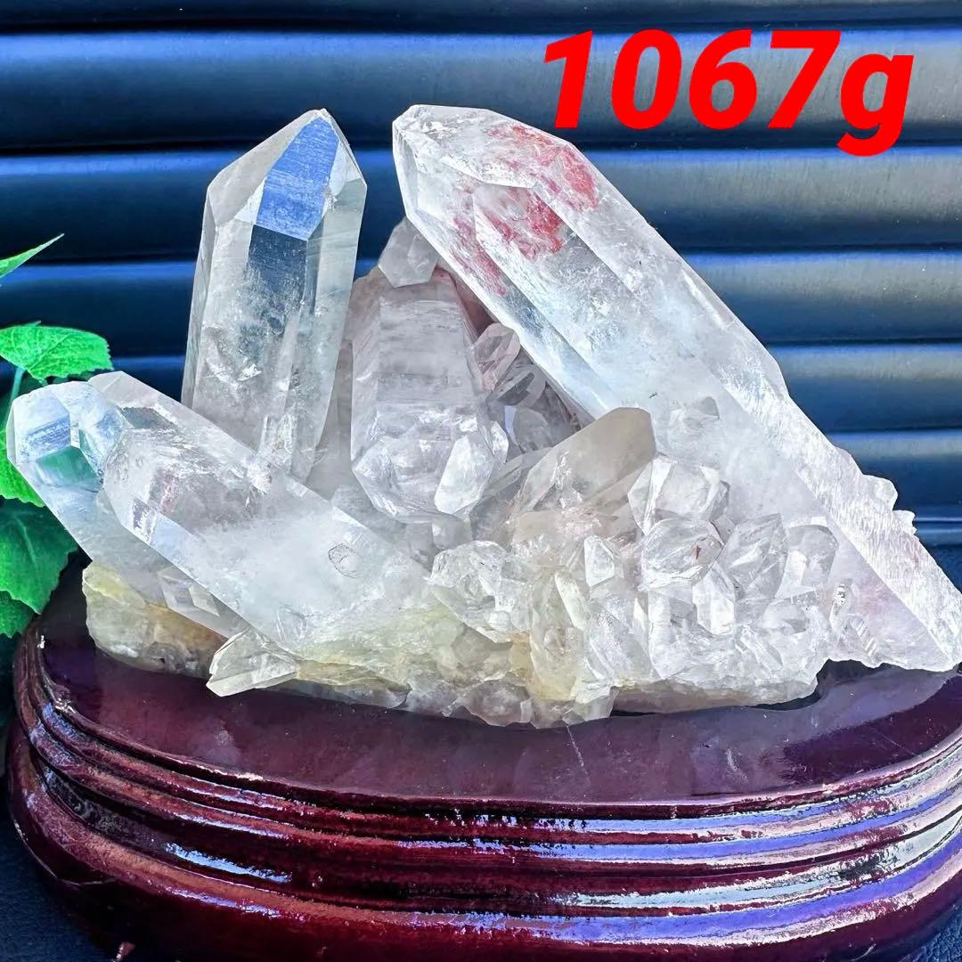巨大❗希少高透明度❗️浄化❗️超強いパワー☆レインボー☆ヒマラヤクラスターA1407