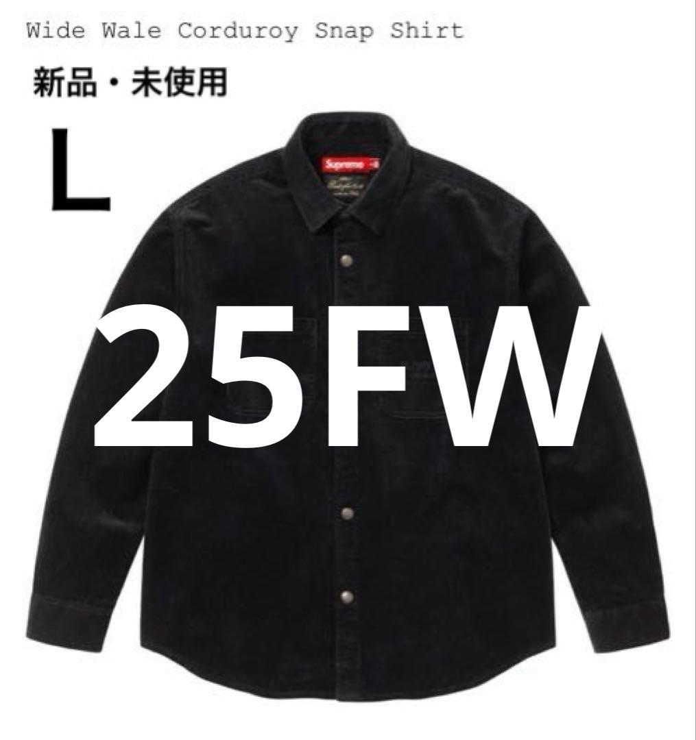 トップス Supreme Wide Wale Corduroy Snap Shirt L