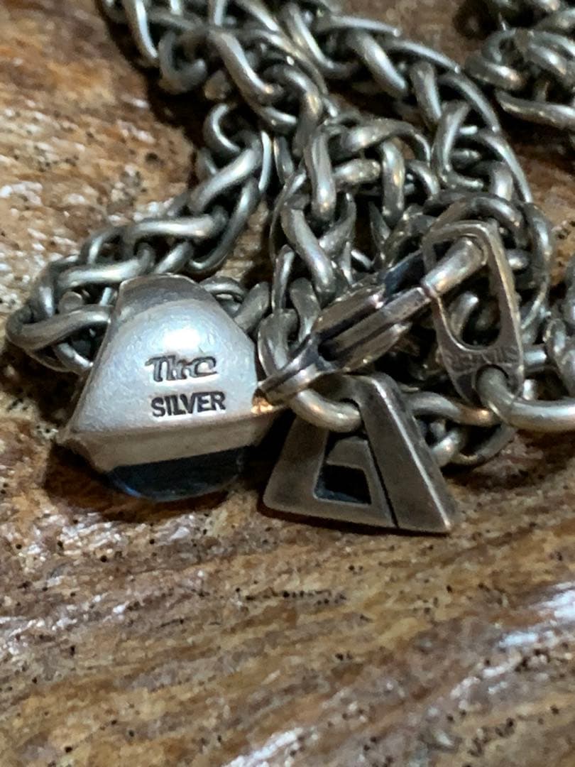 【超希少品/廃盤ブランド】 『TOLTECA』 シルバーネックレス