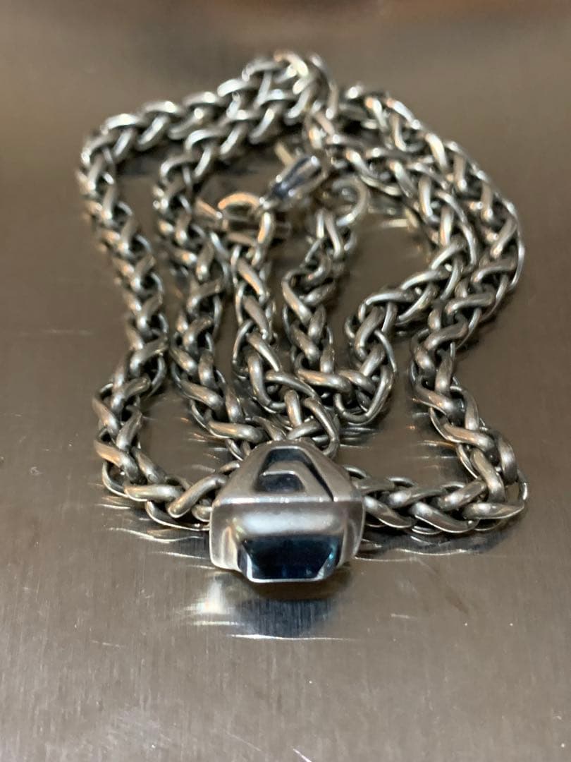 【超希少品/廃盤ブランド】 『TOLTECA』 シルバーネックレス