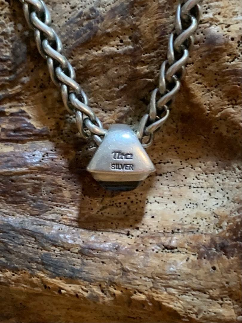 【超希少品/廃盤ブランド】 『TOLTECA』 シルバーネックレス