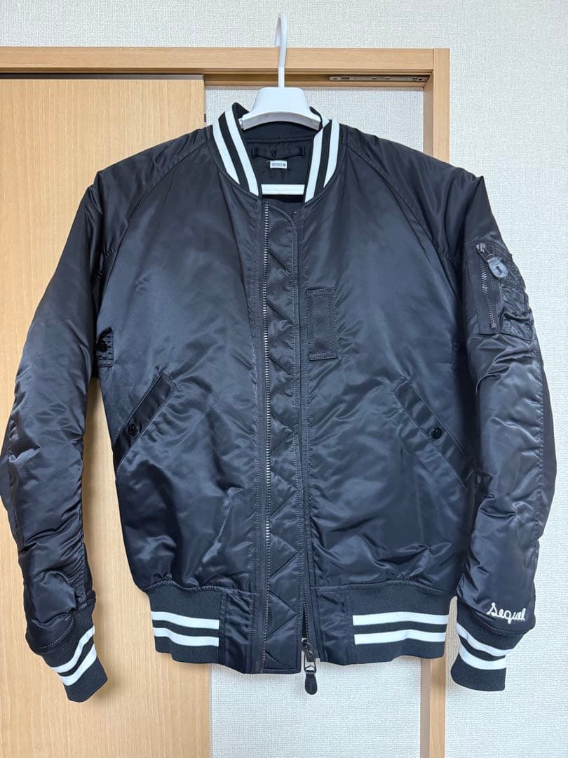 SEQUEL シークエルブラック MA-1 FRAGMENT