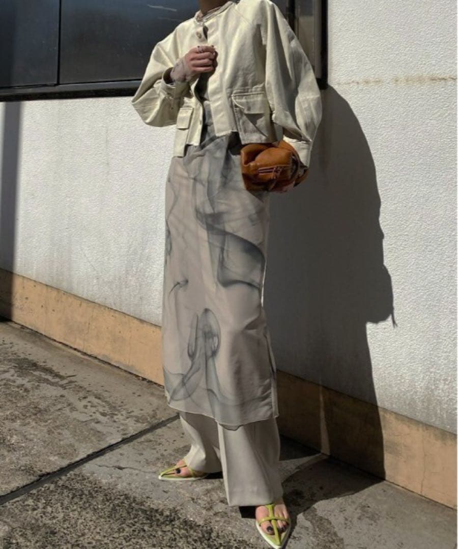 【試着のみ】Ameri MILITARY CURVE BLOUSON