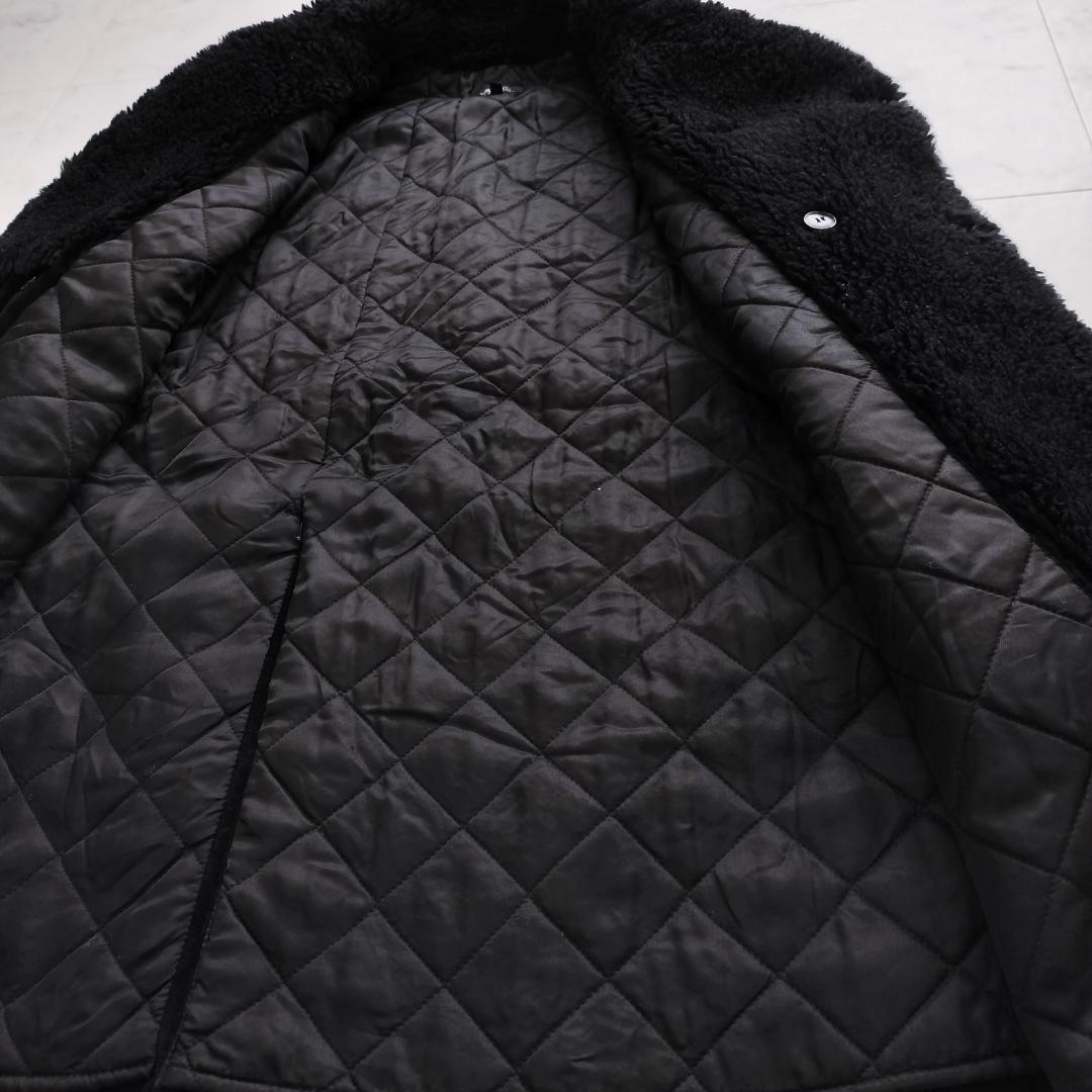 希少 A.P.C. 90sフランス製 ムートンコート S ギャングコート 牛革