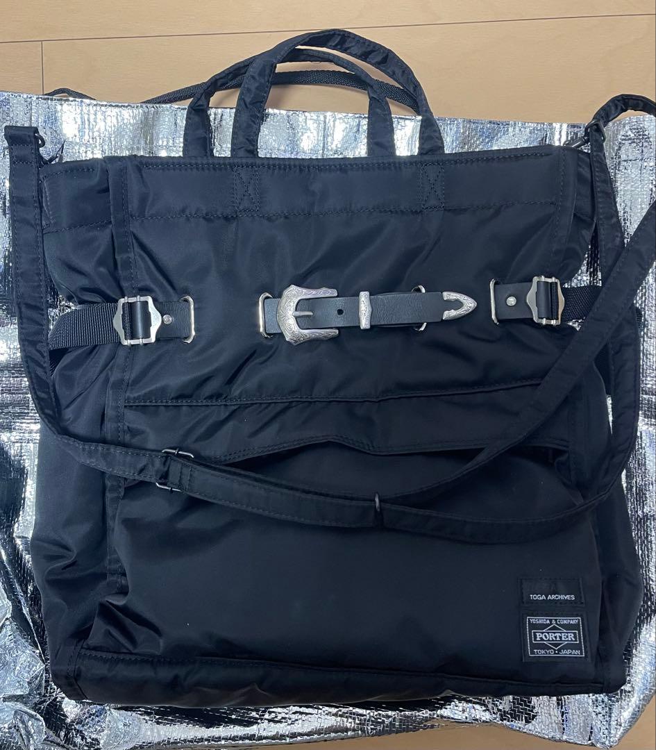【新品】TOGA x PORTER SHOULDER TOTE BAG ブラック