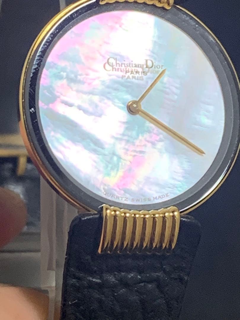 ジ*ン様 Christian Diorシェル 腕時計 クォーツ