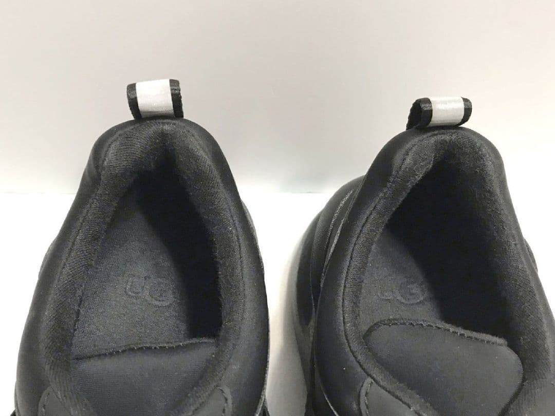 アグ UGG スニーカー 厚底LA Flex1 フレックス 23cm US6黒系