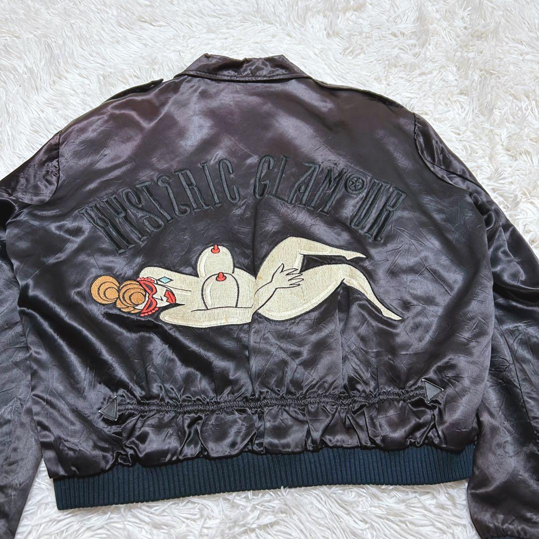 希少　初期 ヒステリックグラマー スカジャン ミスヒステリック 90年代