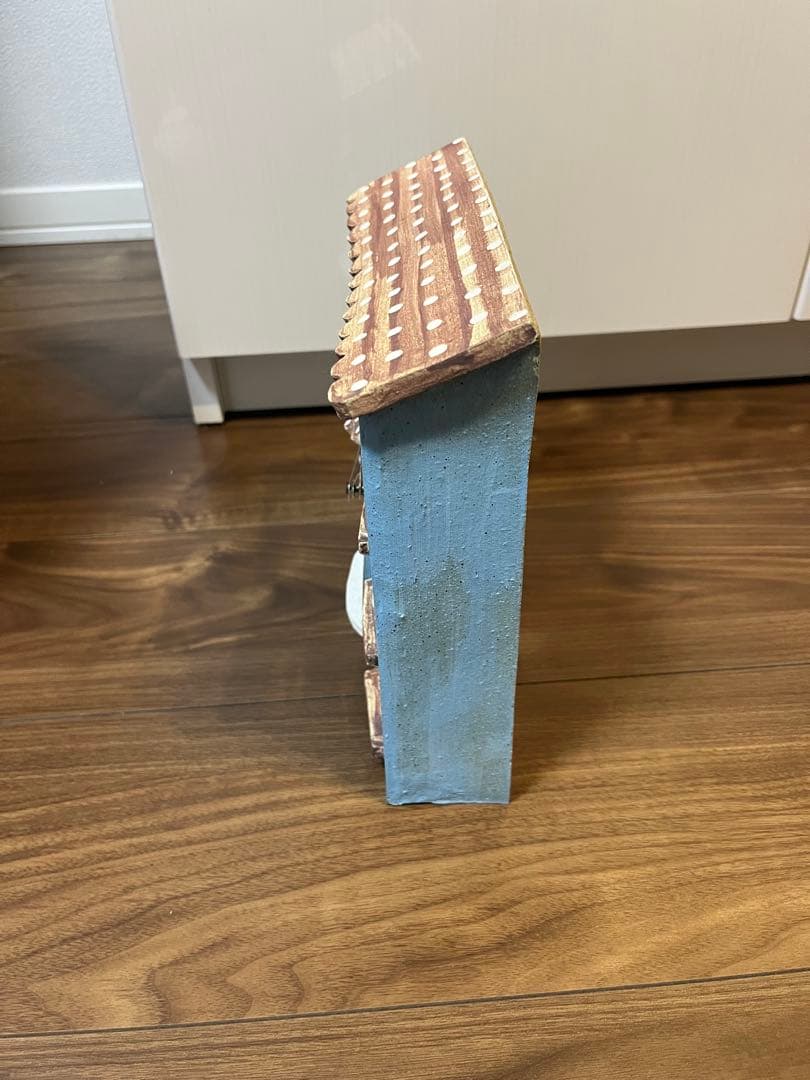 置時計 陶器製　つちはしふみこ