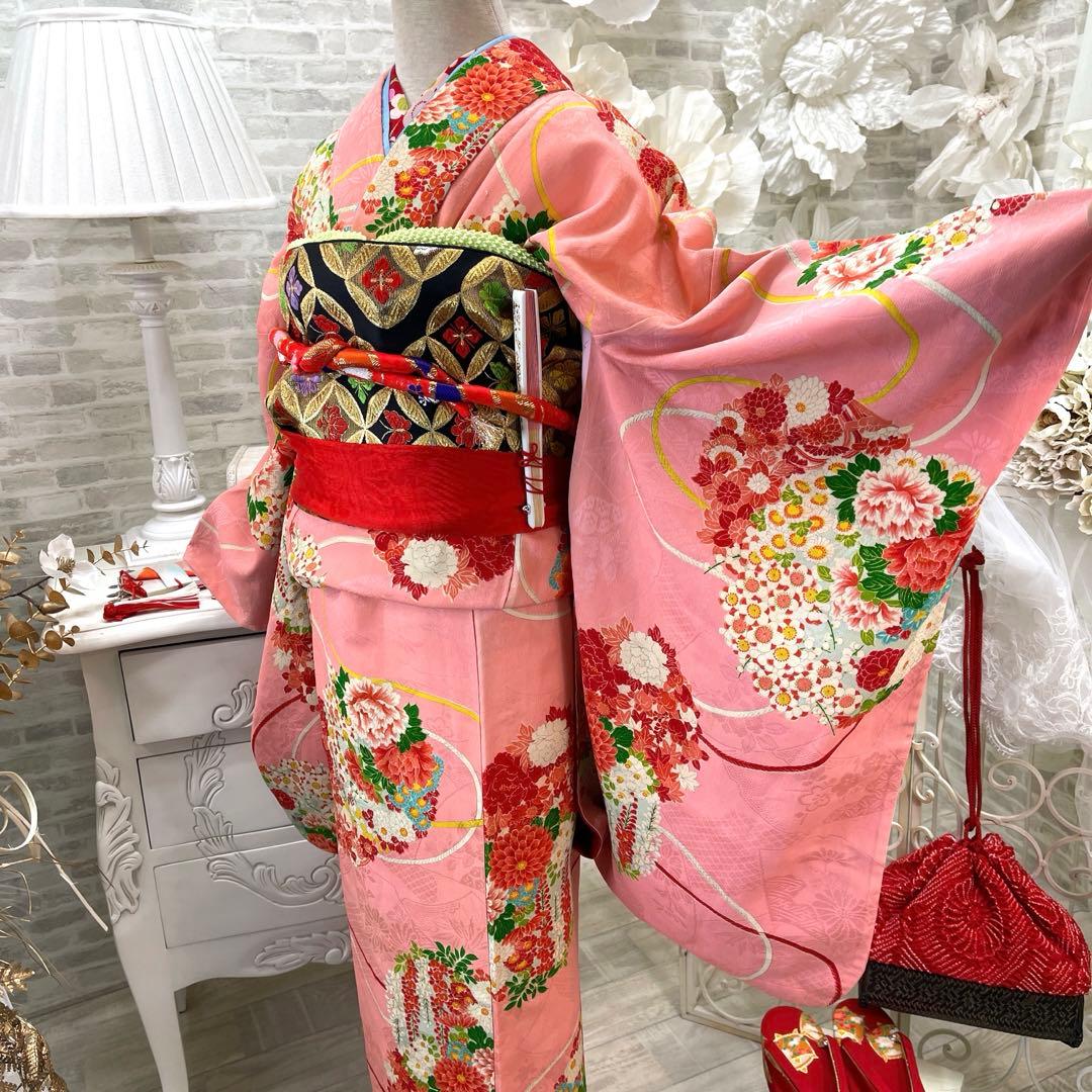 アンティーク七五三着物セット★7歳用