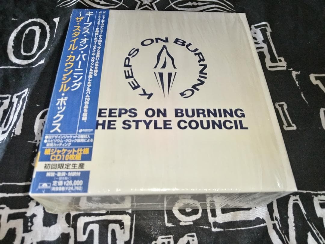 ザ・スタイル・カウンシル / キープス・オン・バーニング CD10枚組 BOX