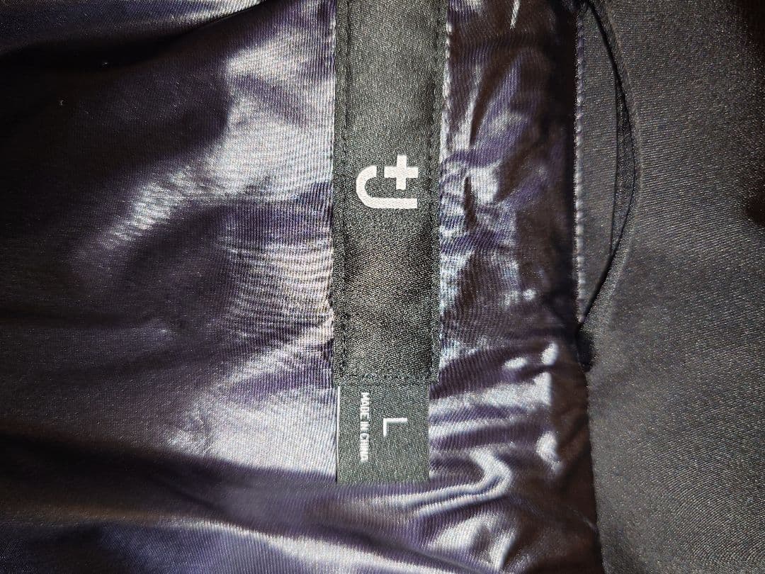 ユニクロ　+J復刻ダウンボリュームジャケット　Lサイズ　ブラック