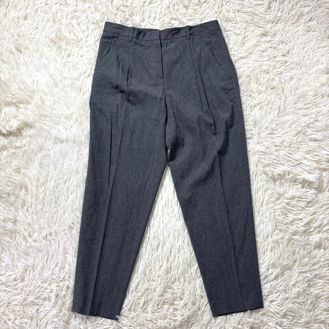 最終価格‼️新品✨セオリーリュクスパンツスーツ セットダブルテーラードJKレーヨン