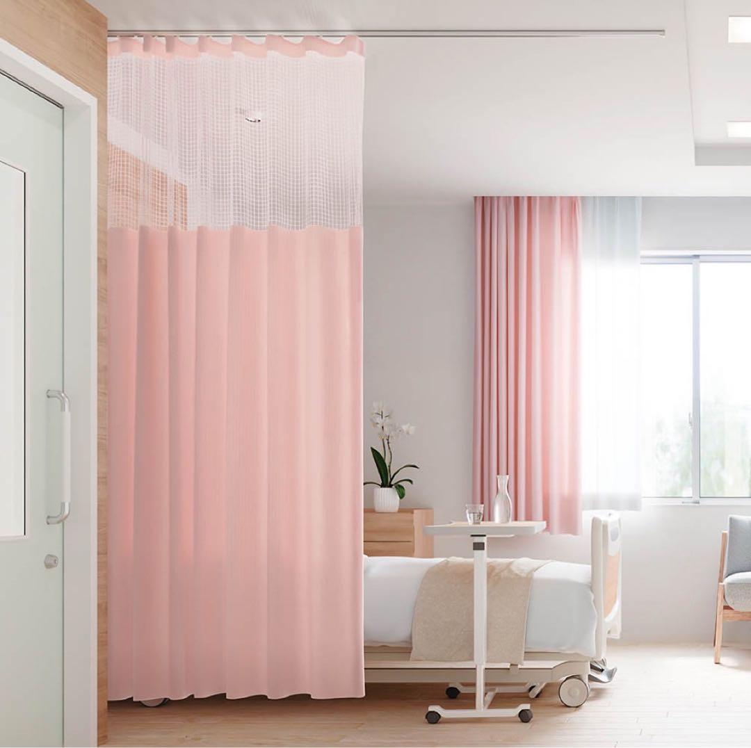 病院、医院、医療施設用カーテン　4枚