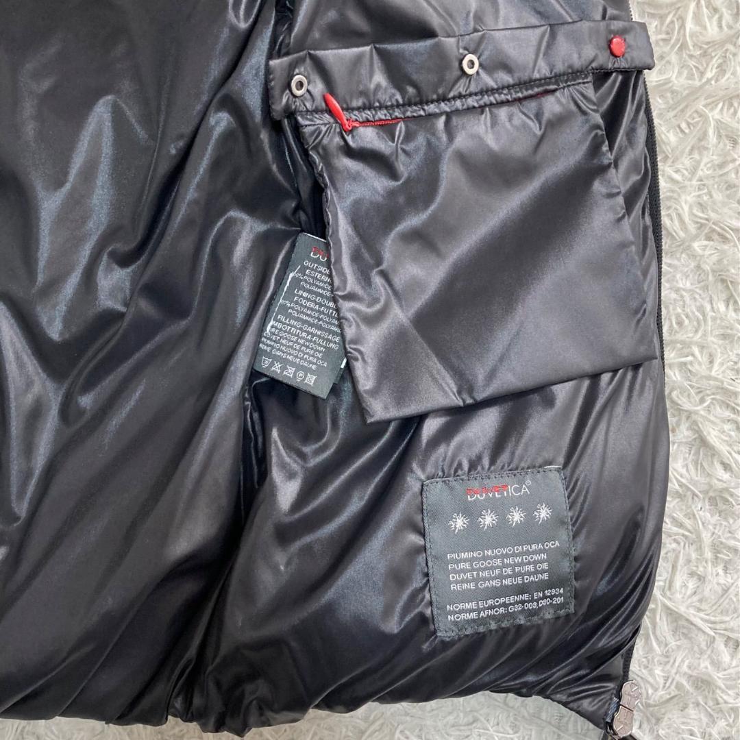 15904✨美品✨Y2K デュベティカ ダウンベスト/40/ブラック