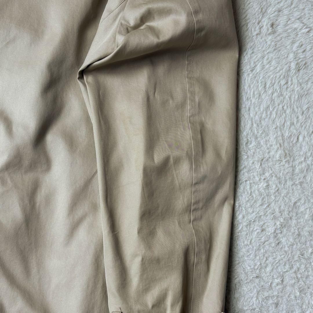 バーバリーブラックレーベル　トレンチコート　ダブル　ベージュ　Lサイズ