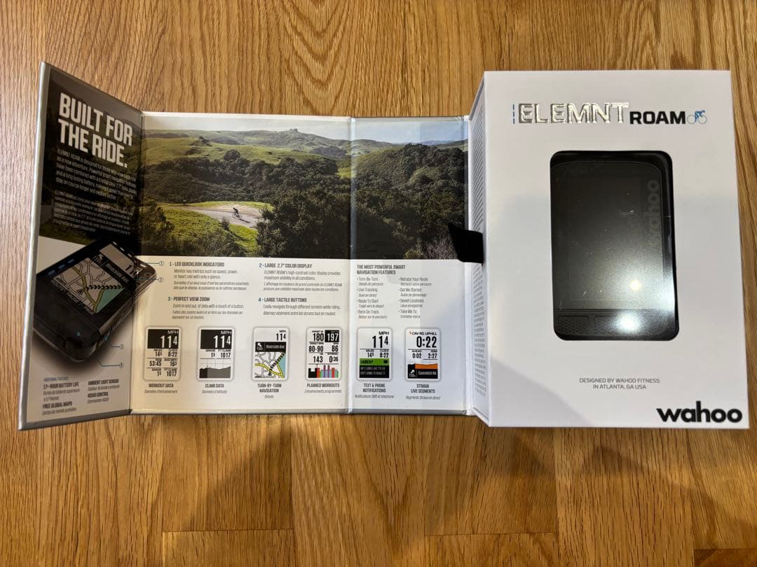 wahoo ELEMNT ROAM GPSバイクコンピューター