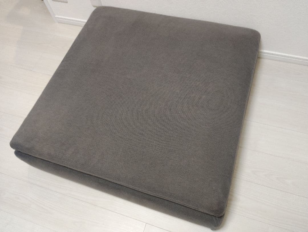 【たんしおさま】IKEA イケア ソーデルハムン オットマン ダークグレー