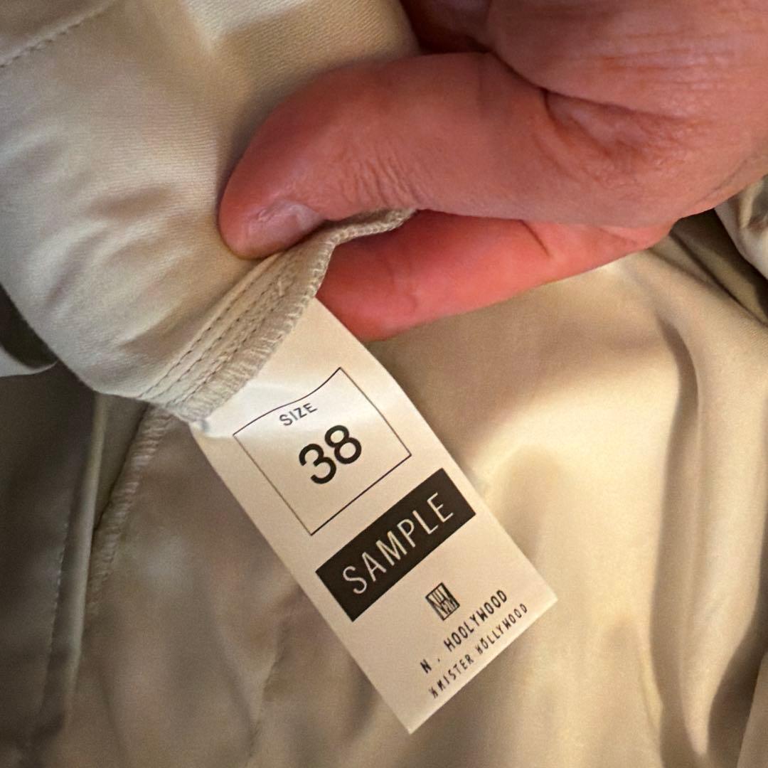 d*6様 N.HOOLYWOOD サンプル品 ジップフーディブルゾン