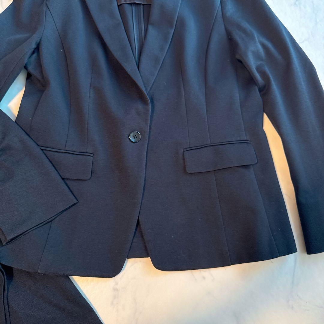 【大きいサイズ】リフレクト　匠ジャケット　パンツ　セットアップ　スーツ　黒