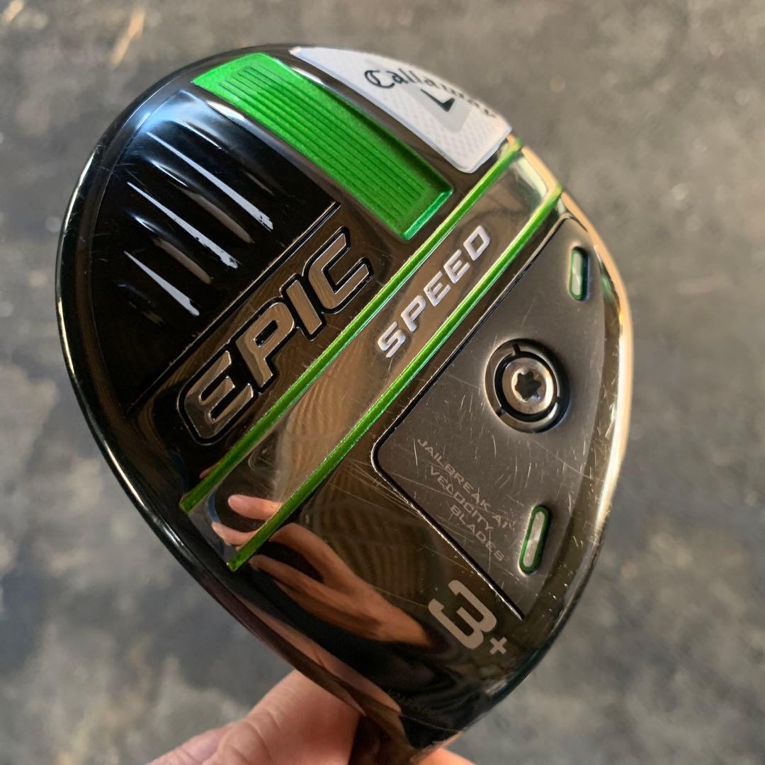 希少Callaway EPIC SPEED 3+ 13.5度フェアウェイウッド